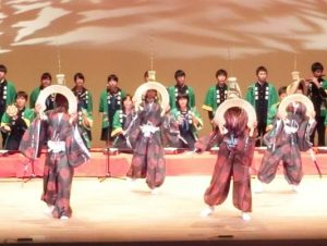 南砺市立平中学校 郷土芸能紹介PR体験学習